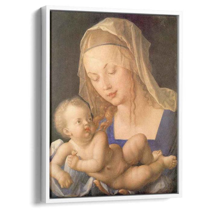 Virgin and child holding a half eaten pear (1512) by Albrecht Durer