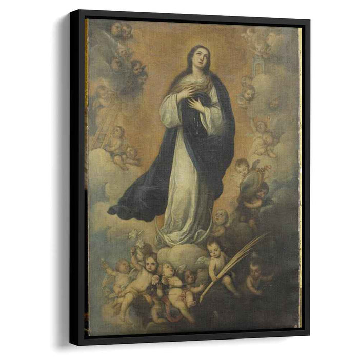 Virgin glorious by Bartolome Esteban Murillo