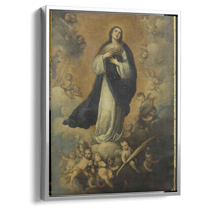 Virgin glorious by Bartolome Esteban Murillo