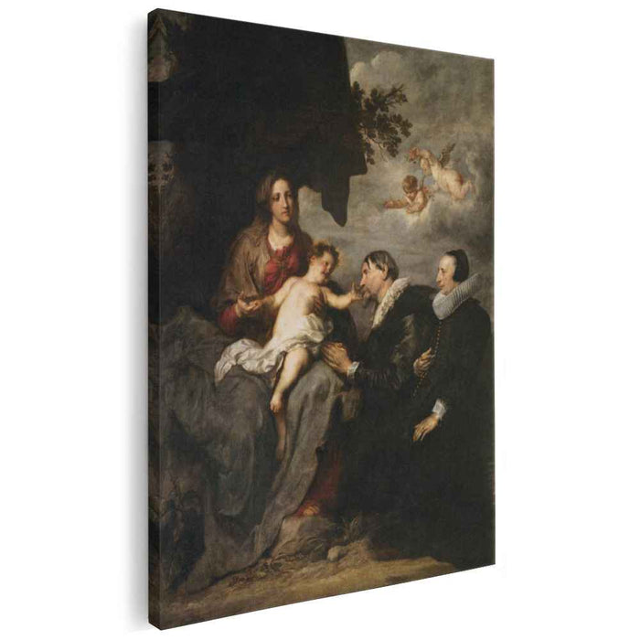 Virgin with Donors (1630) by Anthony van Dyck