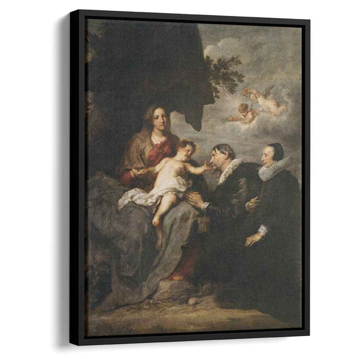 Virgin with Donors (1630) by Anthony van Dyck