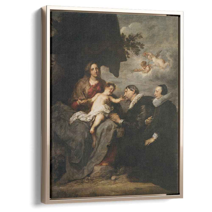 Virgin with Donors (1630) by Anthony van Dyck