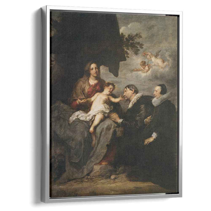 Virgin with Donors (1630) by Anthony van Dyck