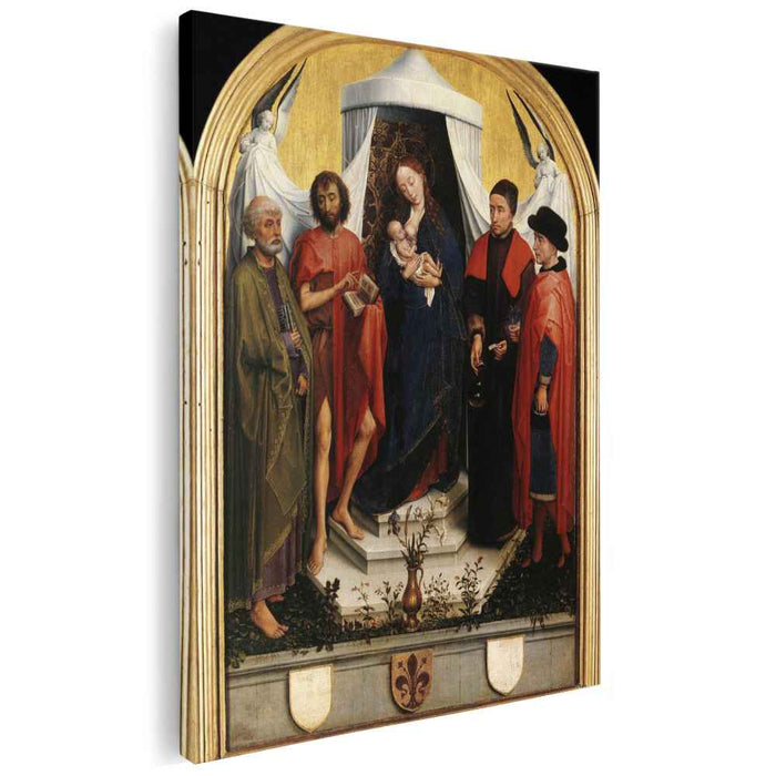 Virgin with the Child and Four Saints (1451) by Rogier van der Weyden