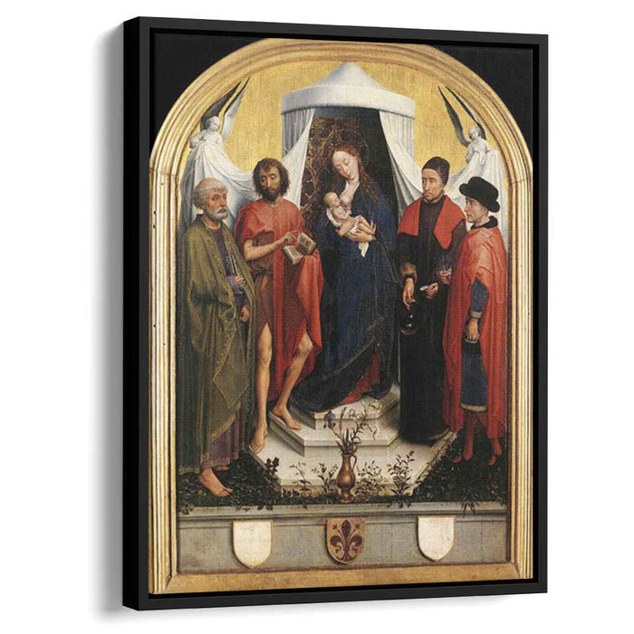 Virgin with the Child and Four Saints (1451) by Rogier van der Weyden