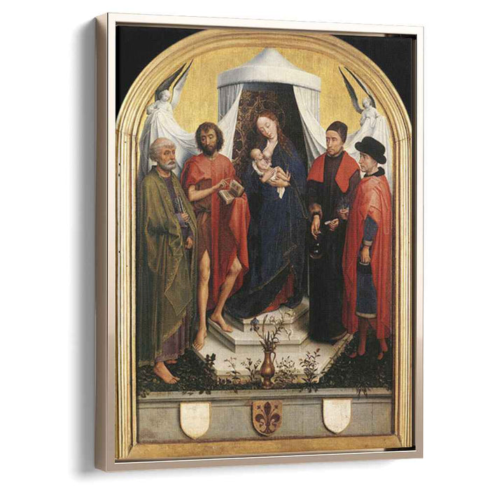 Virgin with the Child and Four Saints (1451) by Rogier van der Weyden