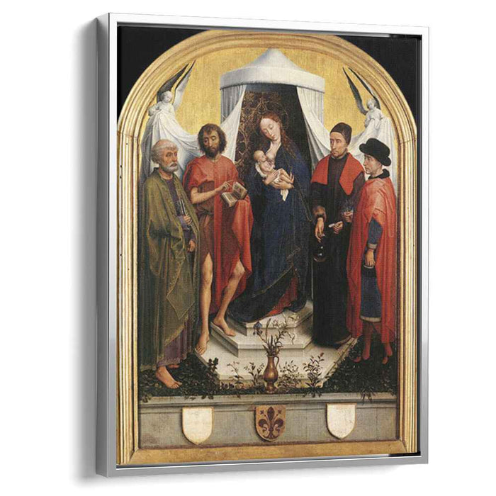 Virgin with the Child and Four Saints (1451) by Rogier van der Weyden