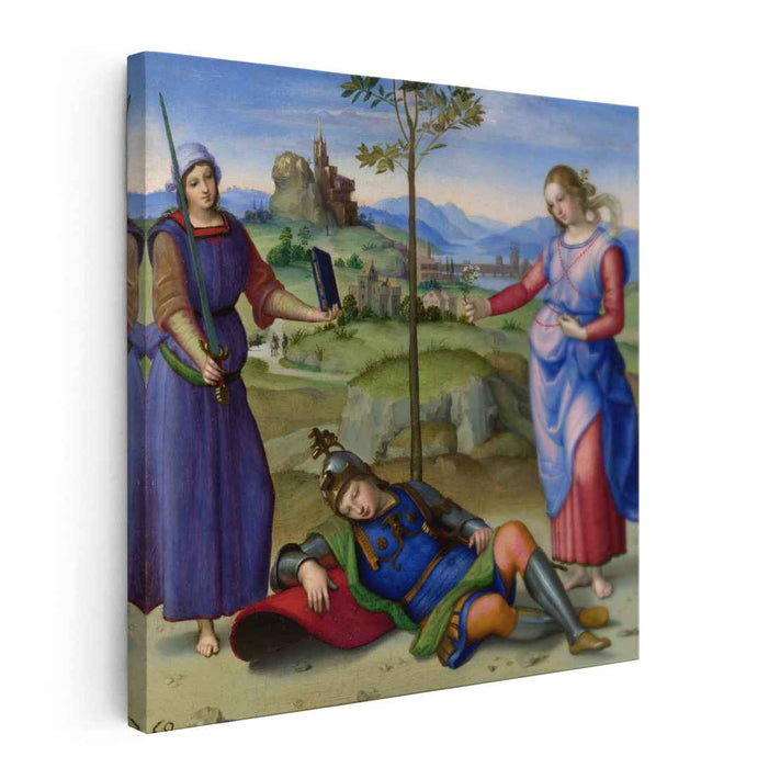 Vision of a Knight (1504) by Raphael