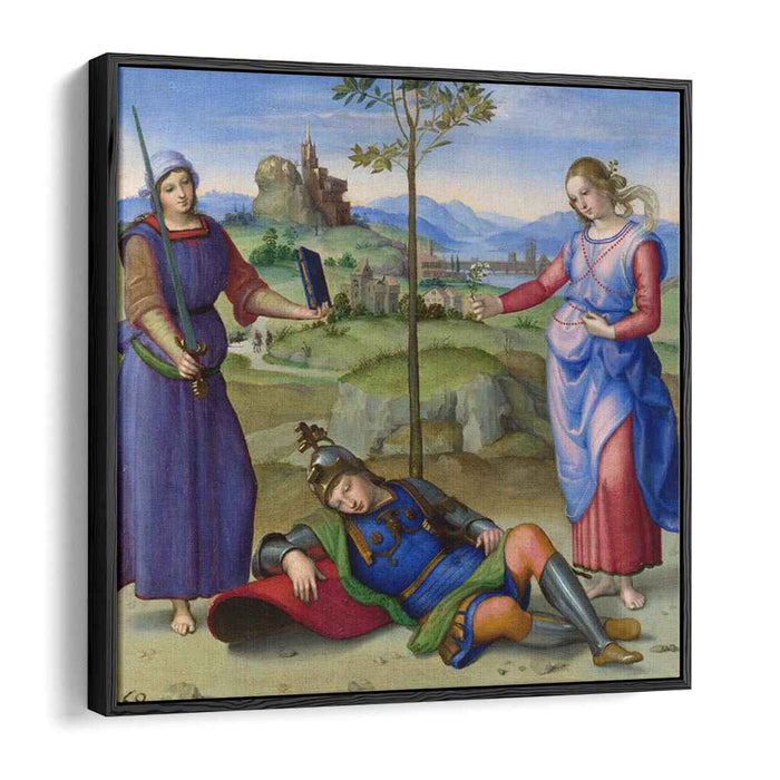 Vision of a Knight (1504) by Raphael