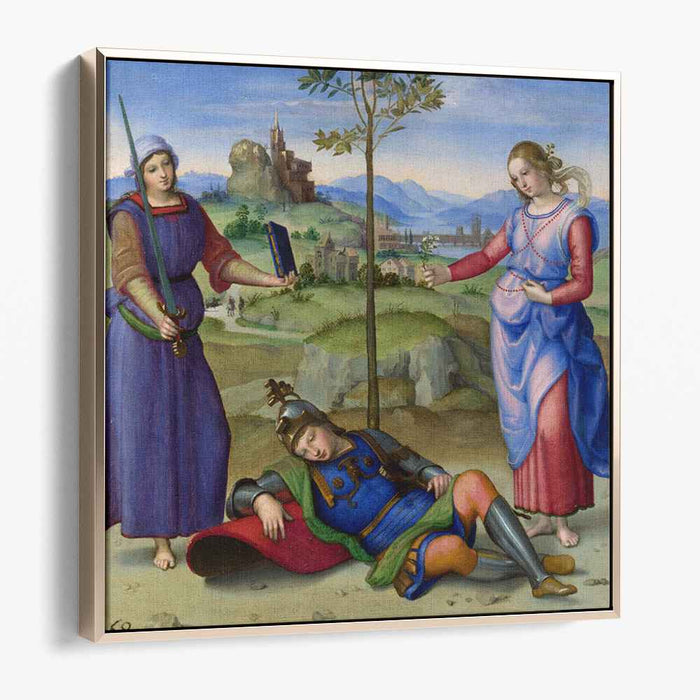 Vision of a Knight (1504) by Raphael