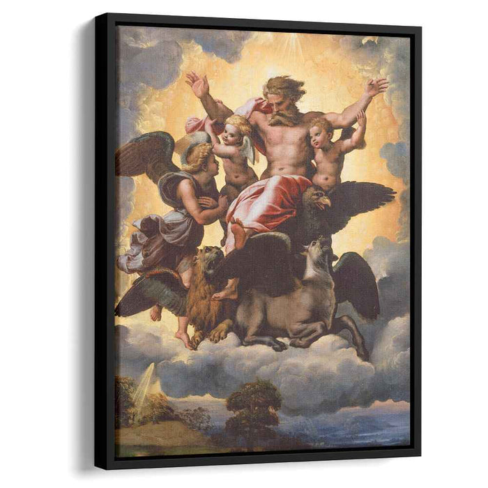 Vision of Ezekiel (1518) by Raphael