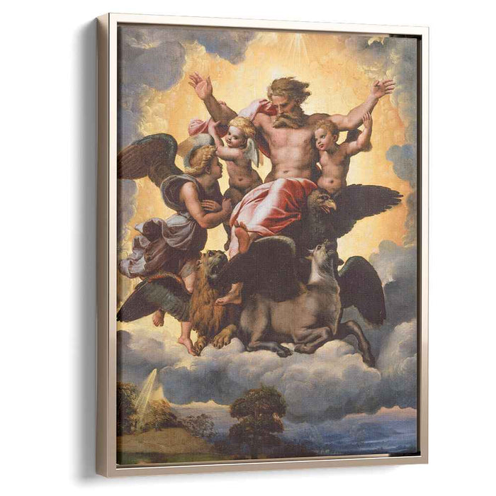 Vision of Ezekiel (1518) by Raphael