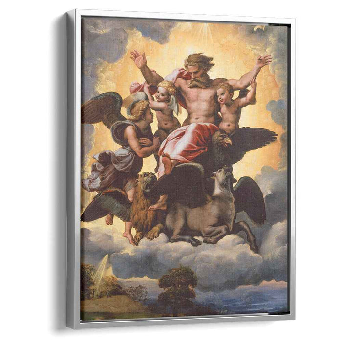 Vision of Ezekiel (1518) by Raphael