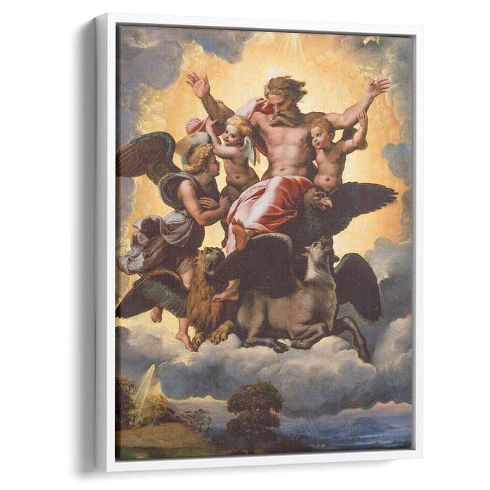 Vision of Ezekiel (1518) by Raphael