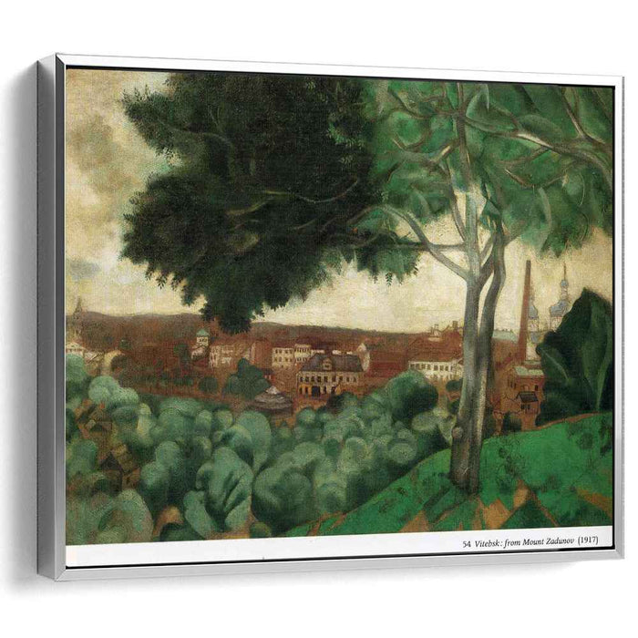 Vitebsk from mount Zadunov (1917) by Marc Chagall