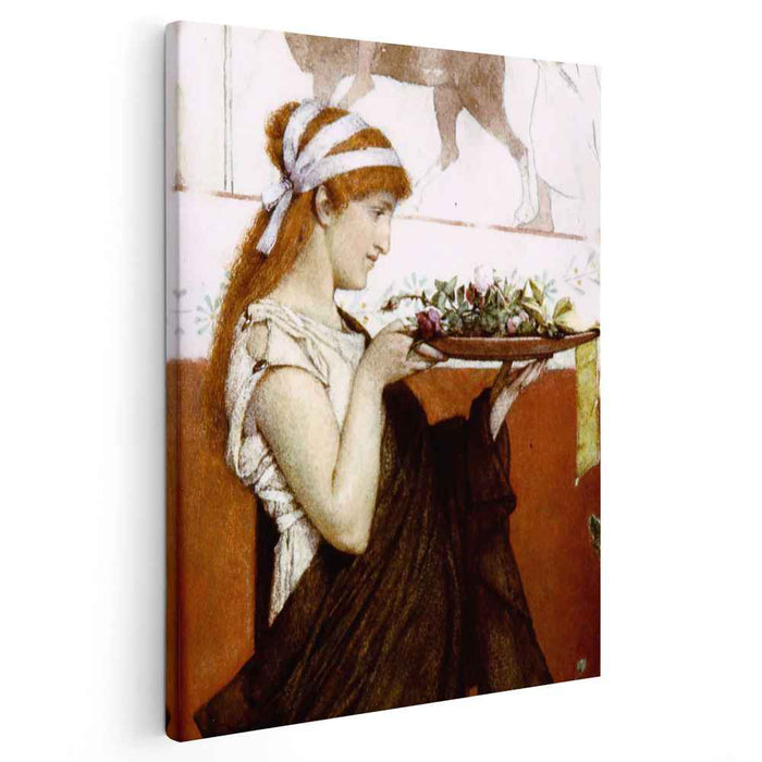 Votive offering (1873) by Sir Lawrence Alma-Tadema