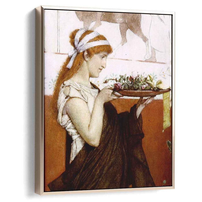 Votive offering (1873) by Sir Lawrence Alma-Tadema