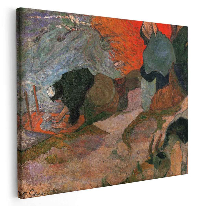 Washerwomen (1888) by Paul Gauguin