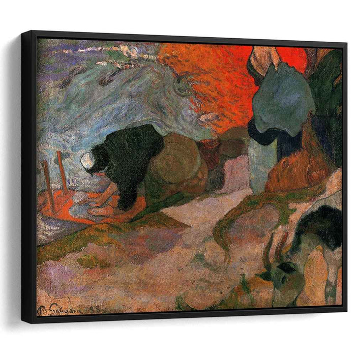 Washerwomen (1888) by Paul Gauguin