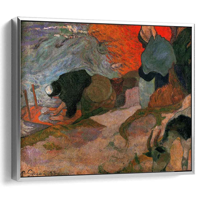 Washerwomen (1888) by Paul Gauguin