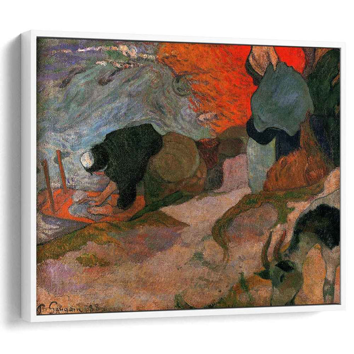 Washerwomen (1888) by Paul Gauguin