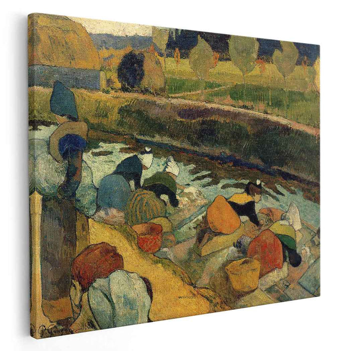 Washerwomen at Roubine du Roi (1888) by Paul Gauguin