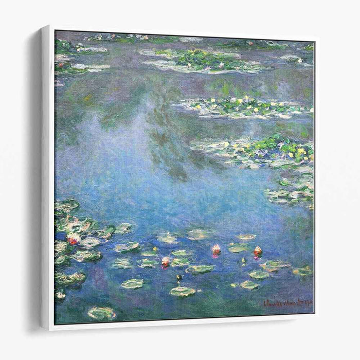 claude monet white water lilies Water Lilies" by Claude Monet