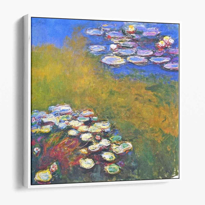 white water lilies monet Water Lilies" by Claude Monet