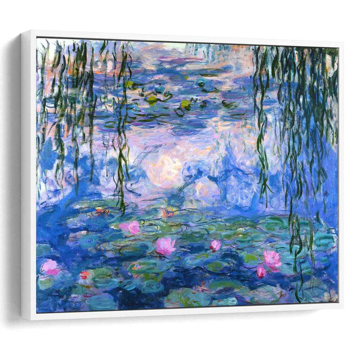 white water lilies monet Water Lilies (1919) by Claude Monet