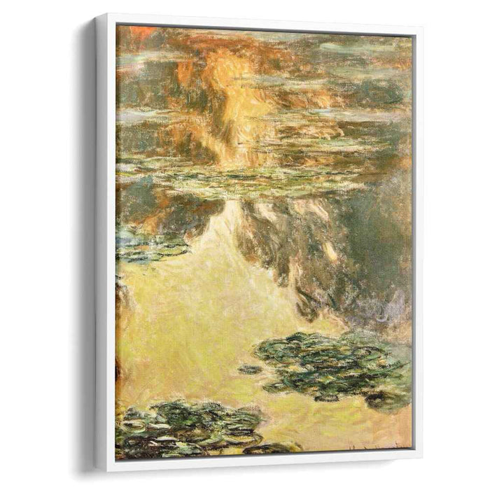 claude monet white water lilies Water Lilies (1907) by Claude Monet