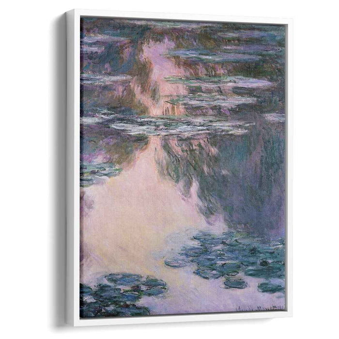 the white water lilies monet Water Lilies (1907) by Claude Monet