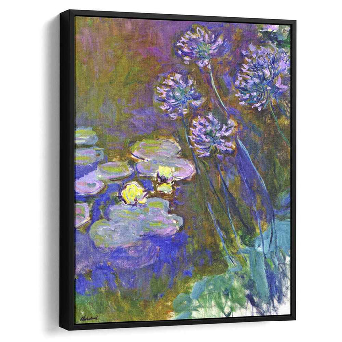 Water Lilies and Agapanthus (1917) by Claude Monet