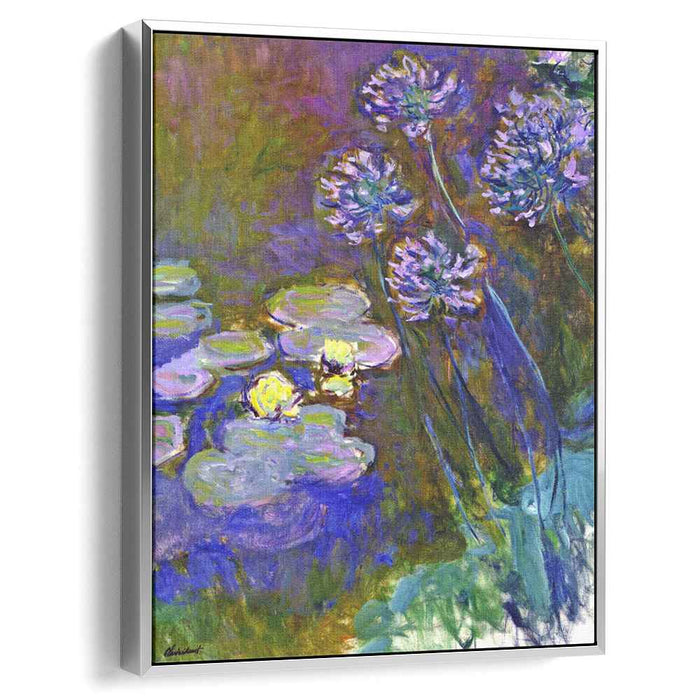 Water Lilies and Agapanthus (1917) by Claude Monet