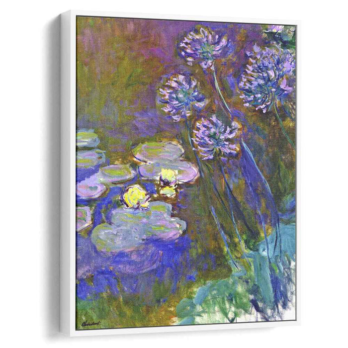 Water Lilies and Agapanthus (1917) by Claude Monet
