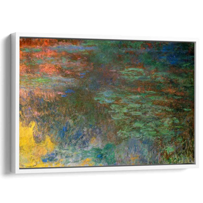 Water Lily Pond, Evening (right panel) by Claude Monet