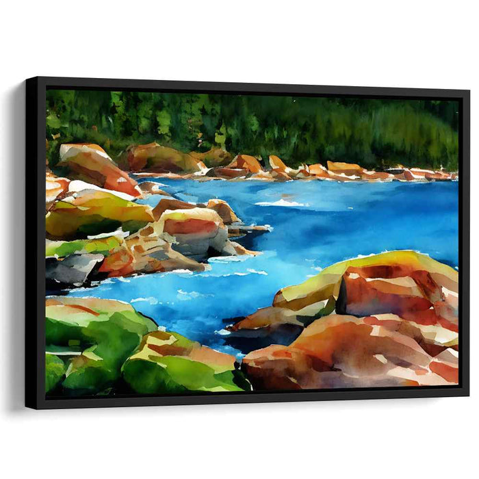 Watercolor Acadia National Park #107