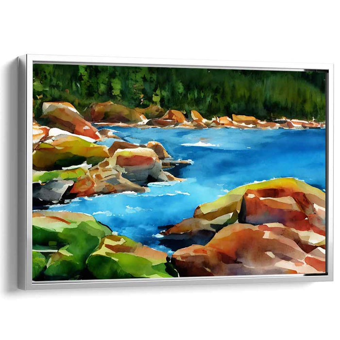 Watercolor Acadia National Park #107