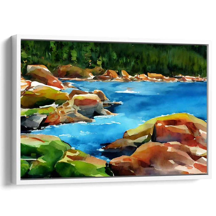 Watercolor Acadia National Park #107