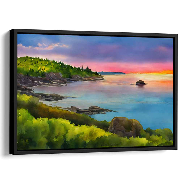 Watercolor Acadia National Park #112