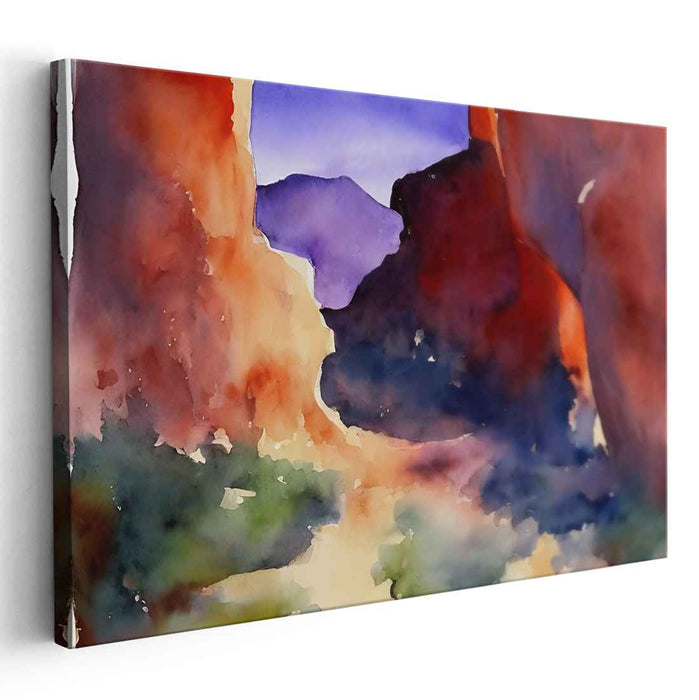 Watercolor Antelope Canyon #106