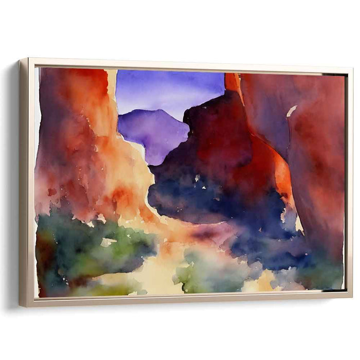 Watercolor Antelope Canyon #106