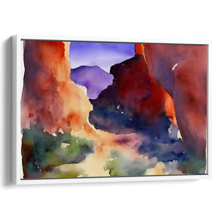 Watercolor Antelope Canyon #106