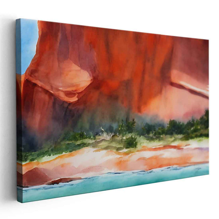 Watercolor Antelope Canyon #111