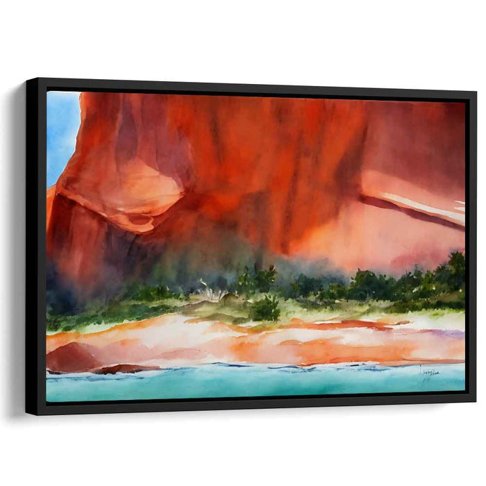 Watercolor Antelope Canyon #111