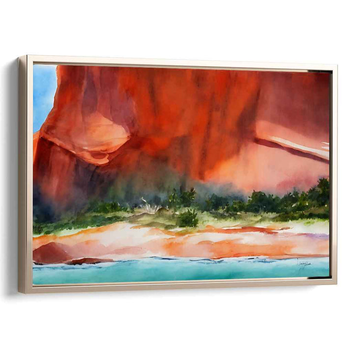 Watercolor Antelope Canyon #111