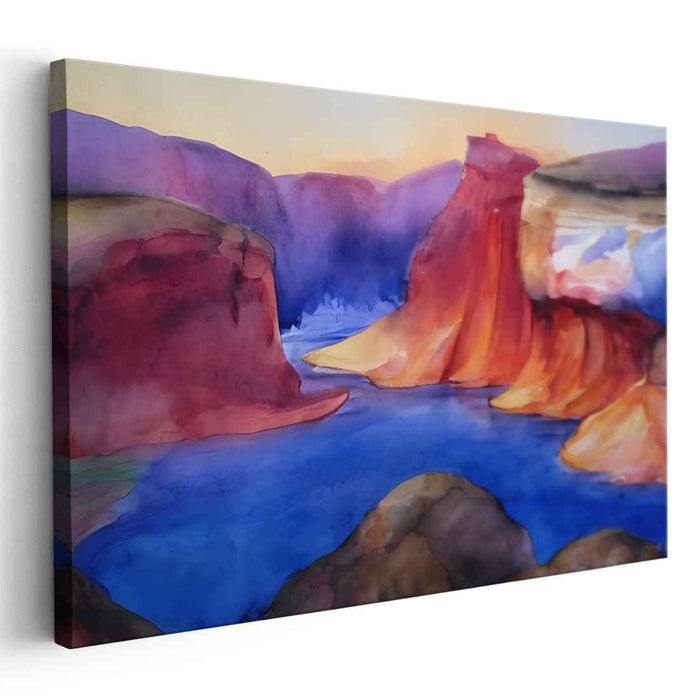 Watercolor Antelope Canyon #138