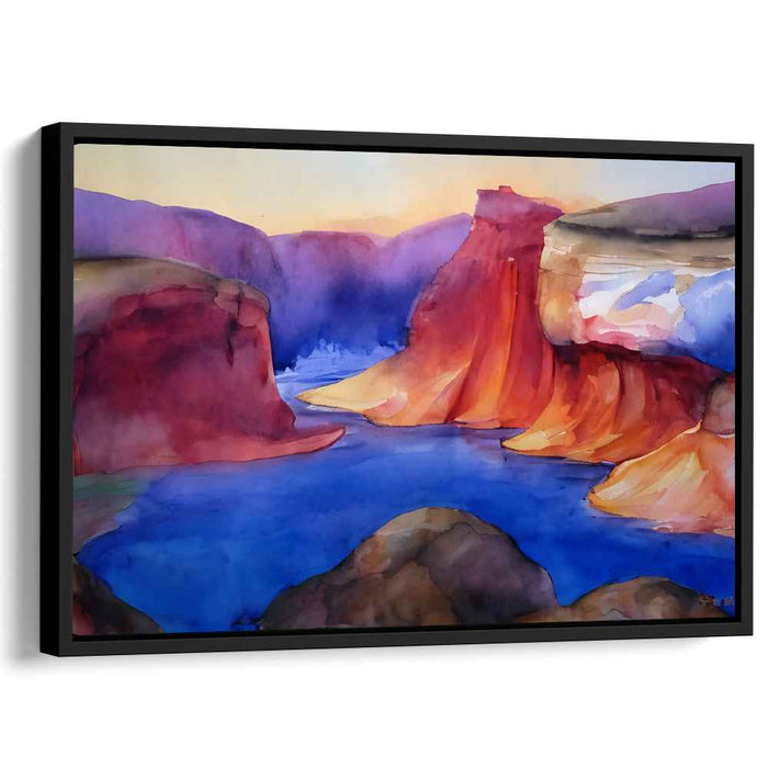 Watercolor Antelope Canyon #138