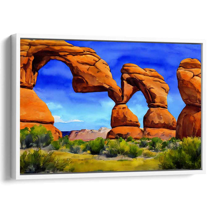 Watercolor Arches National Park #106