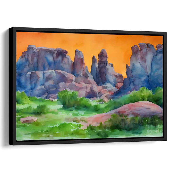 Watercolor Arches National Park #115