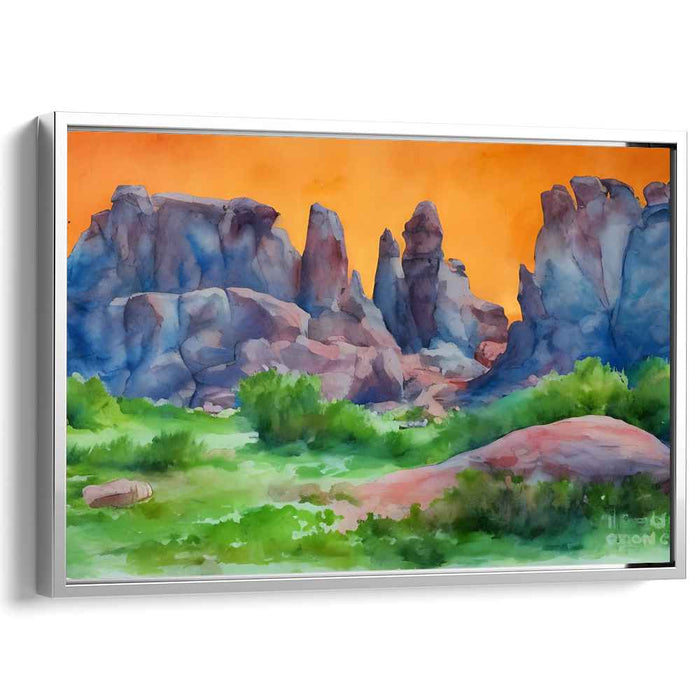 Watercolor Arches National Park #115